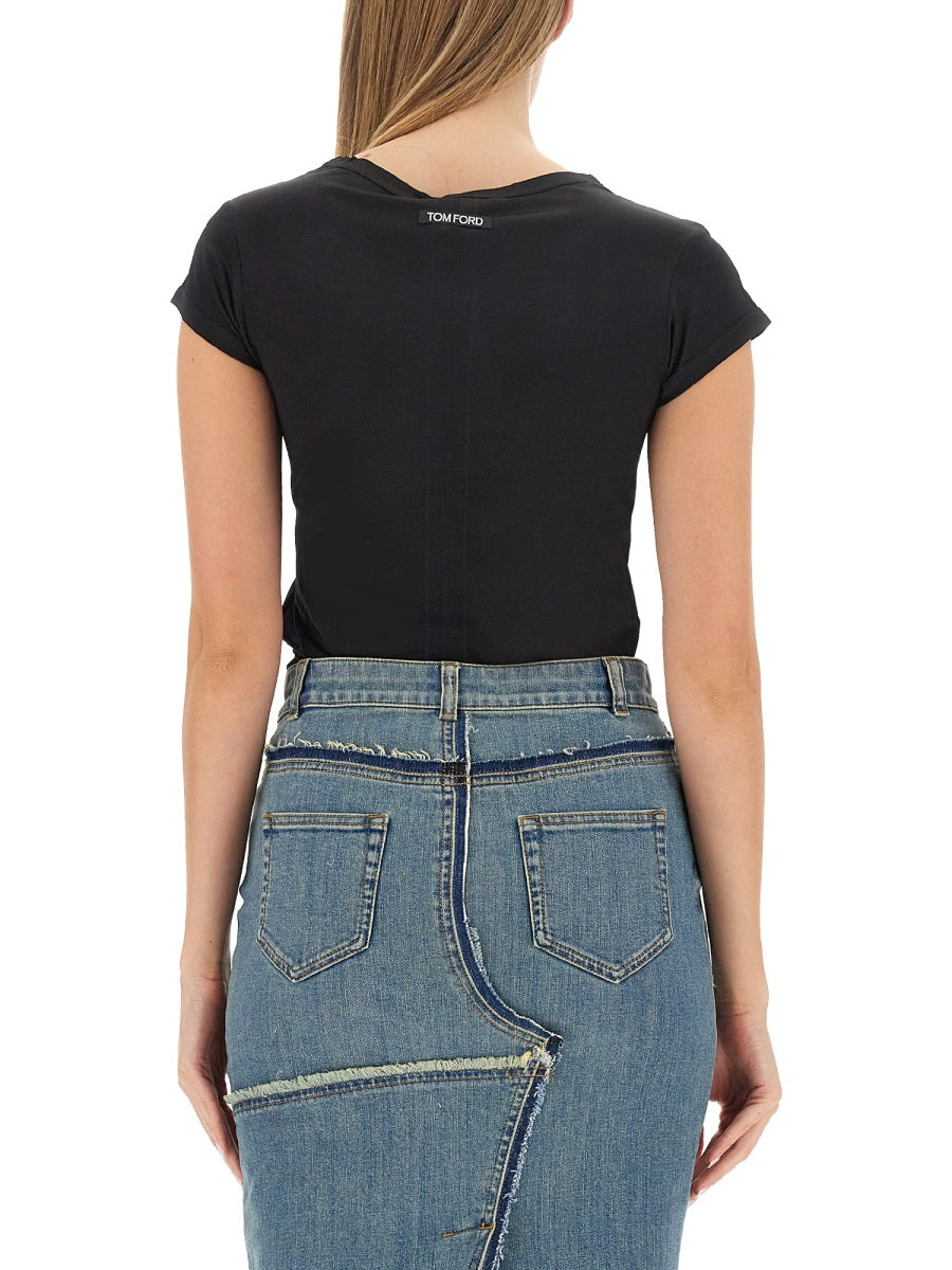 Tom Ford Women T-Shirt With Logo TOM FORD