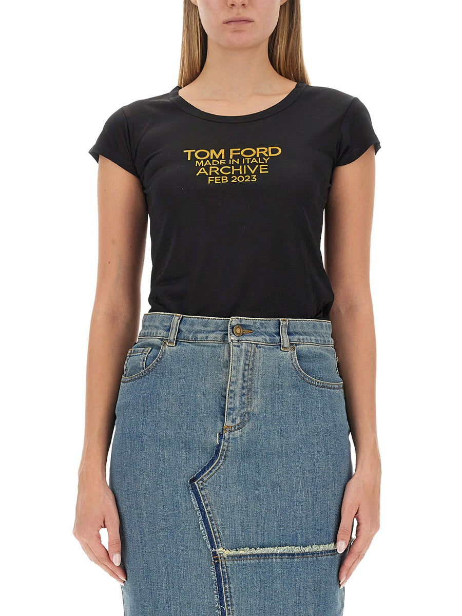 Tom Ford Women T-Shirt With Logo TOM FORD