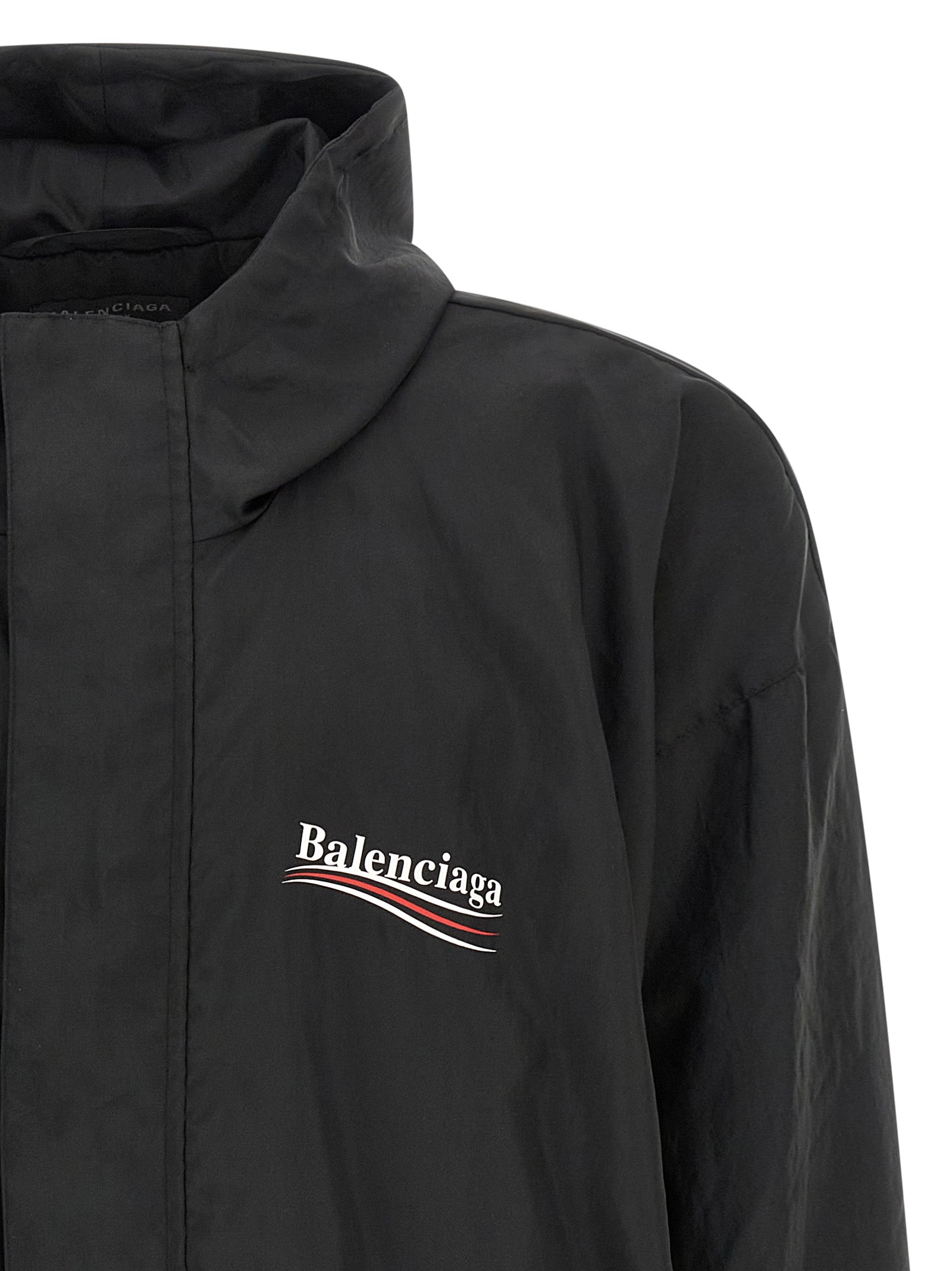 Balenciaga Men 'Political Campaign' Anorak BALENCIAGA