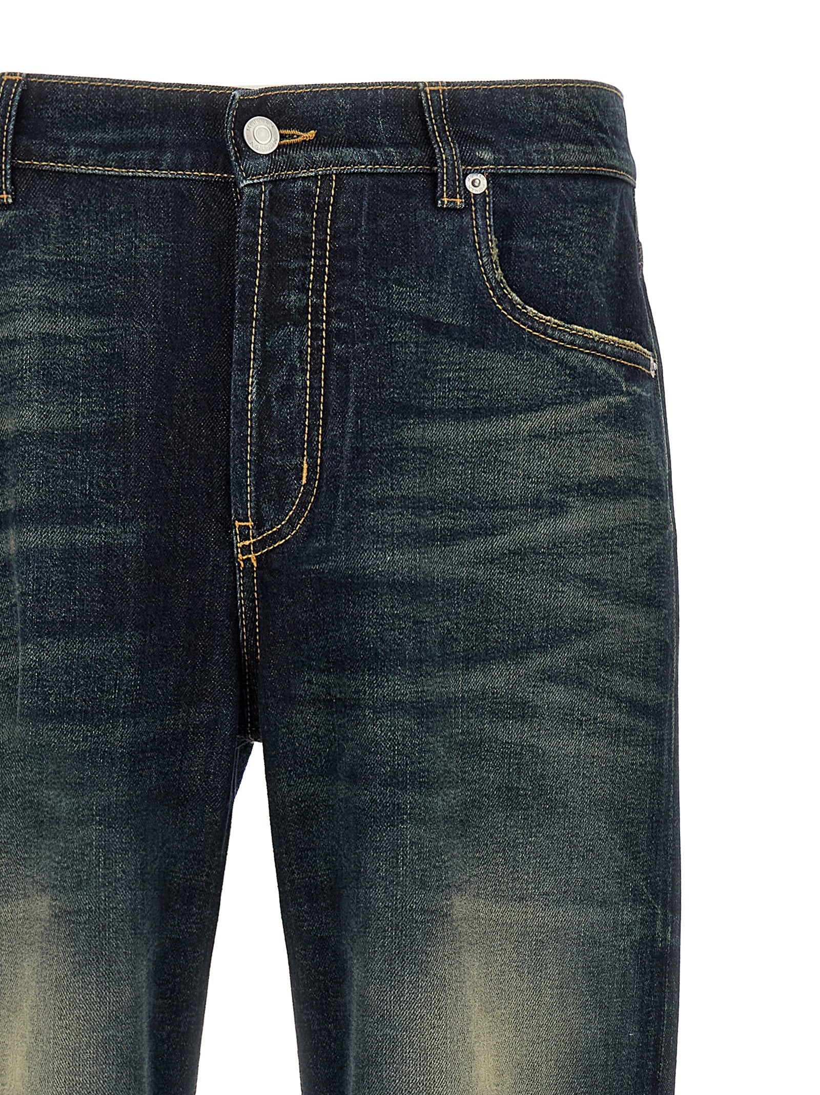 Mcqueen Men Wide Leg Jeans ALEXANDER MCQUEEN
