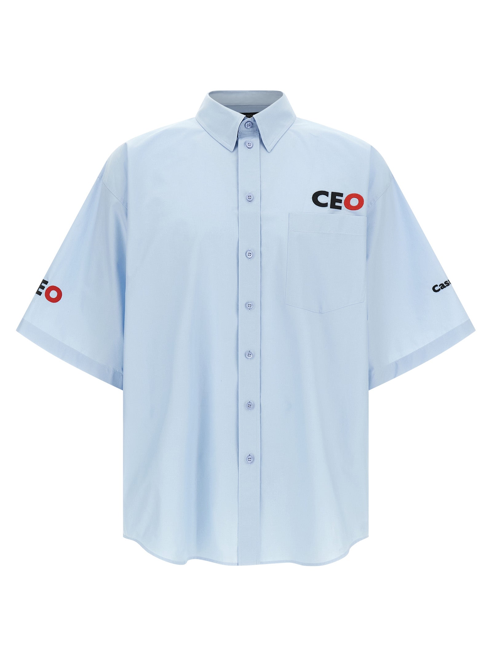 Balenciaga Men 'Ceo Uniform Logo' Shirt BALENCIAGA