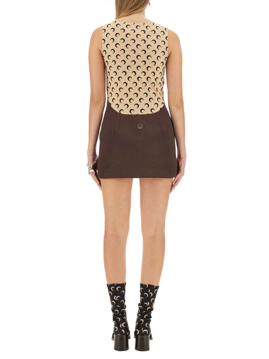 Marine Serre Women Mini Dress MARINE SERRE