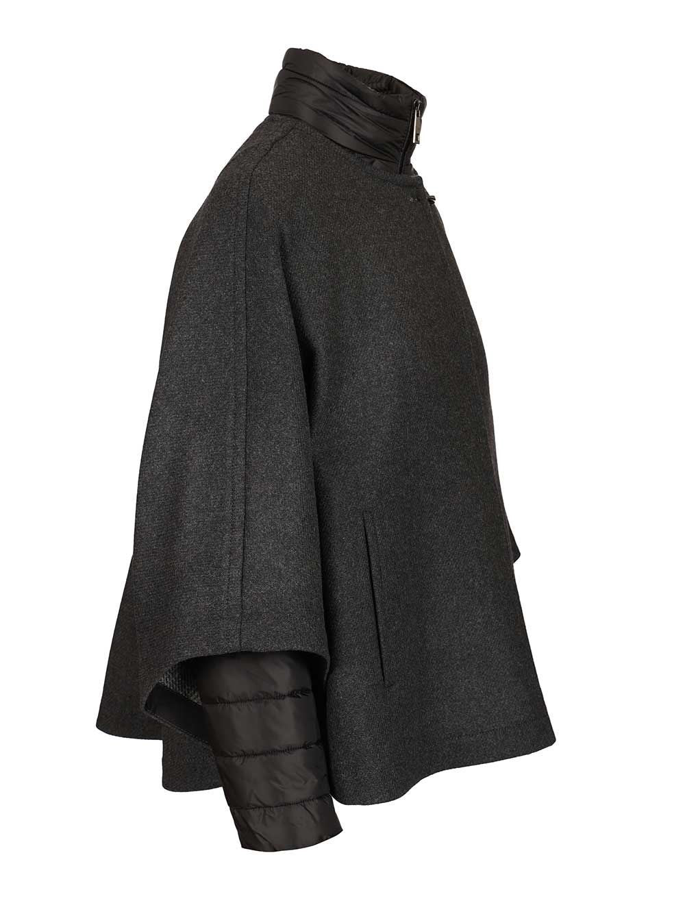 Fay Women Double Cap With Quilted Details FAY