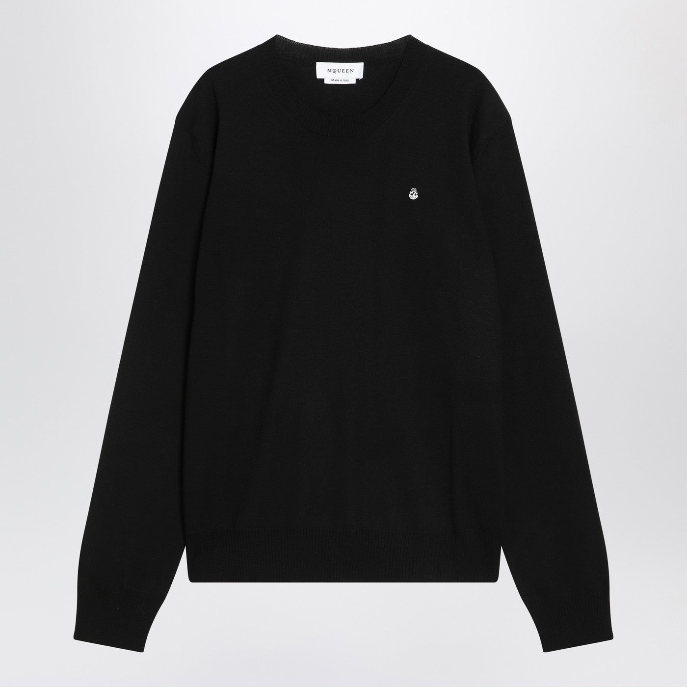 Alexander Mcqueen Sweater Black In Wool Men ALEXANDER MCQUEEN