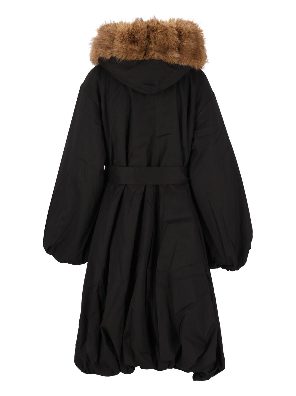 Rotate Women Faux Fur Collar Coat ROTATE