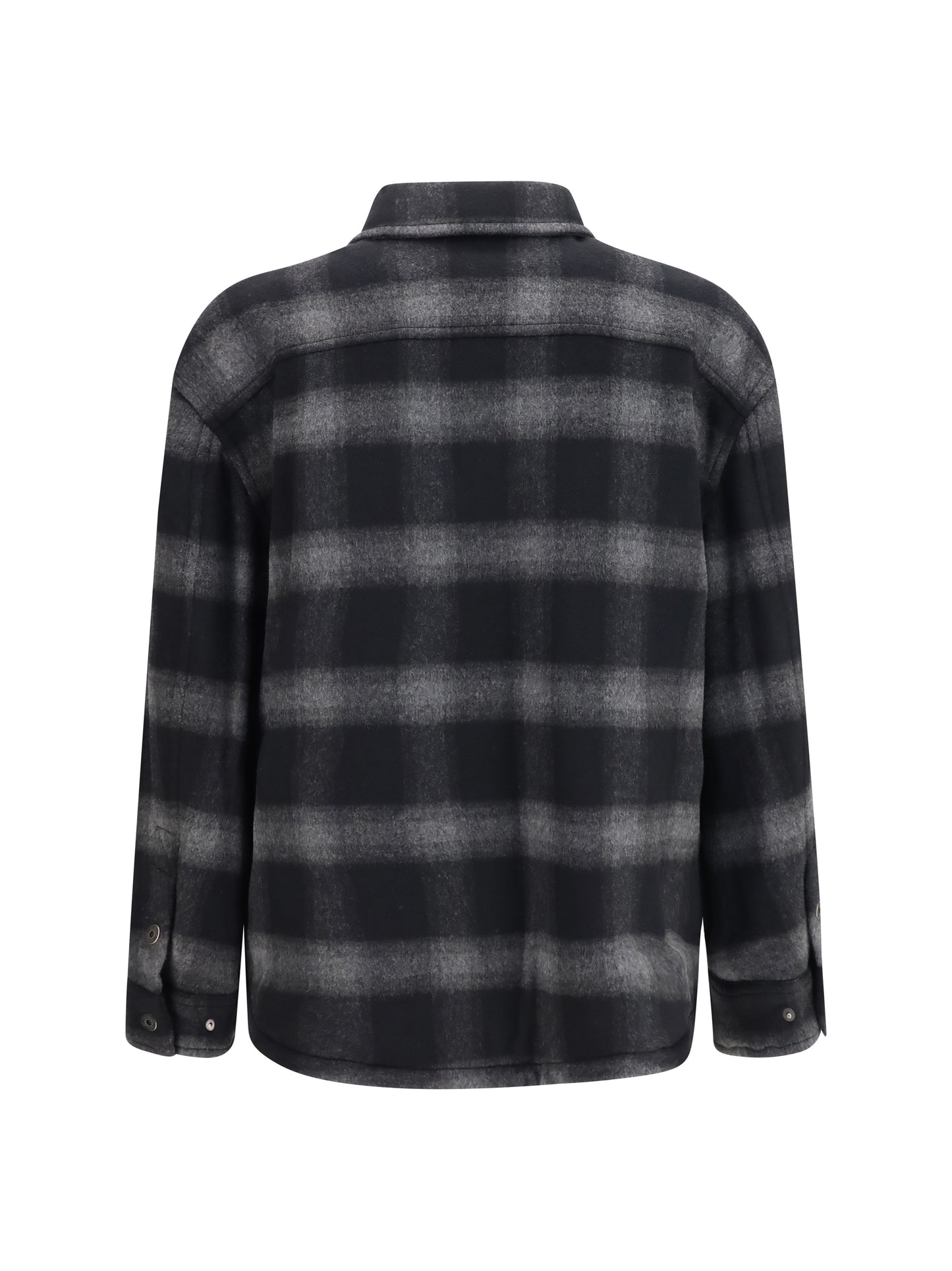 Off-White Men Padded Flannel Jacket OFF-WHITE