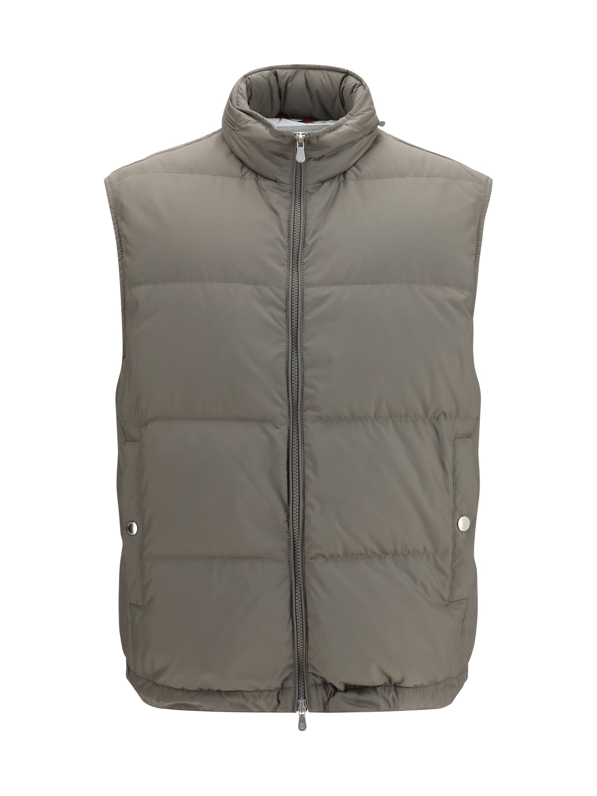 Brunello Cucinelli Men Sleeveless Padded Gilet BRUNELLO CUCINELLI