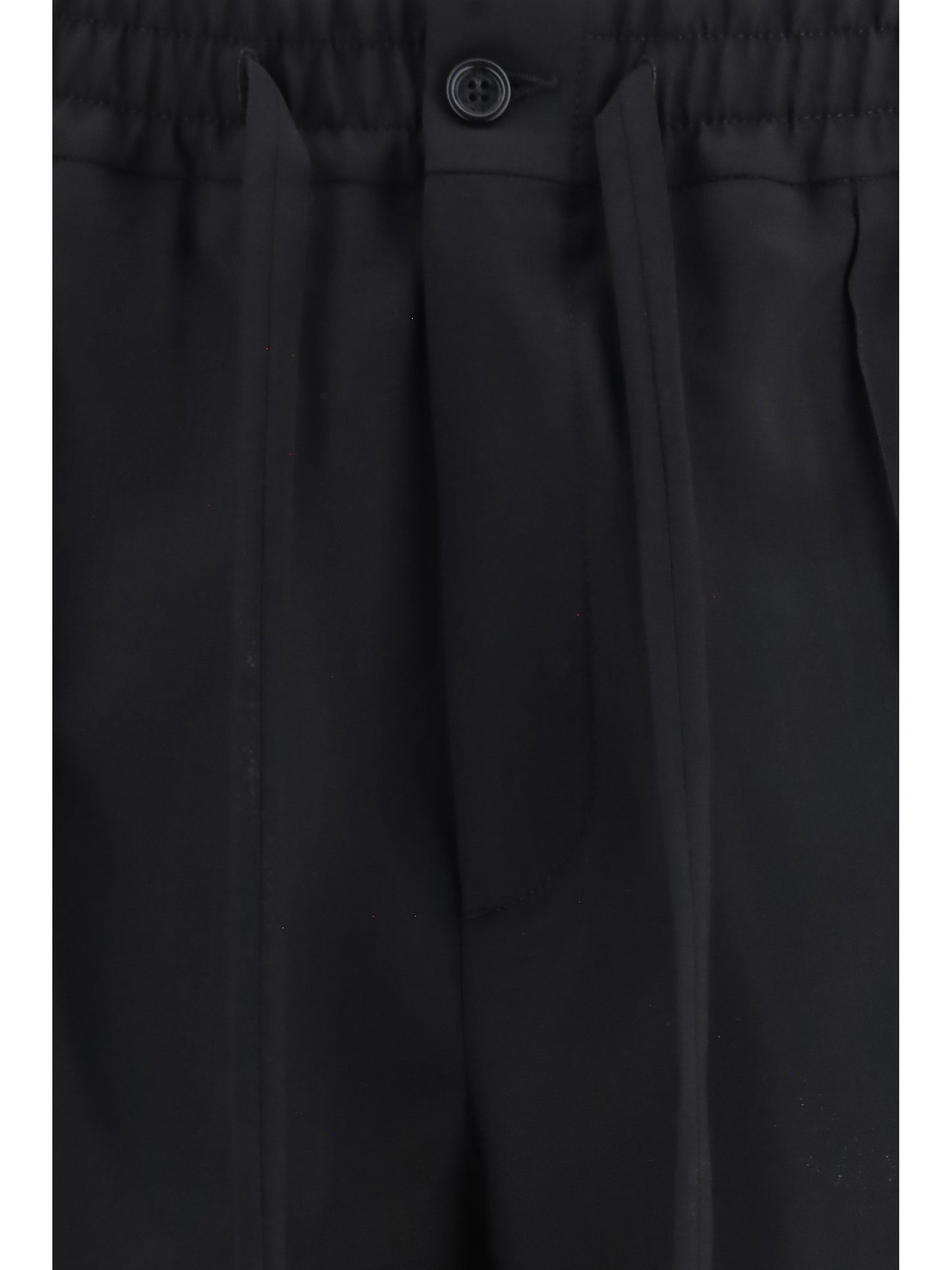 Valentino Men Vlogo Embroidered Cotton Gabardine Pants VALENTINO