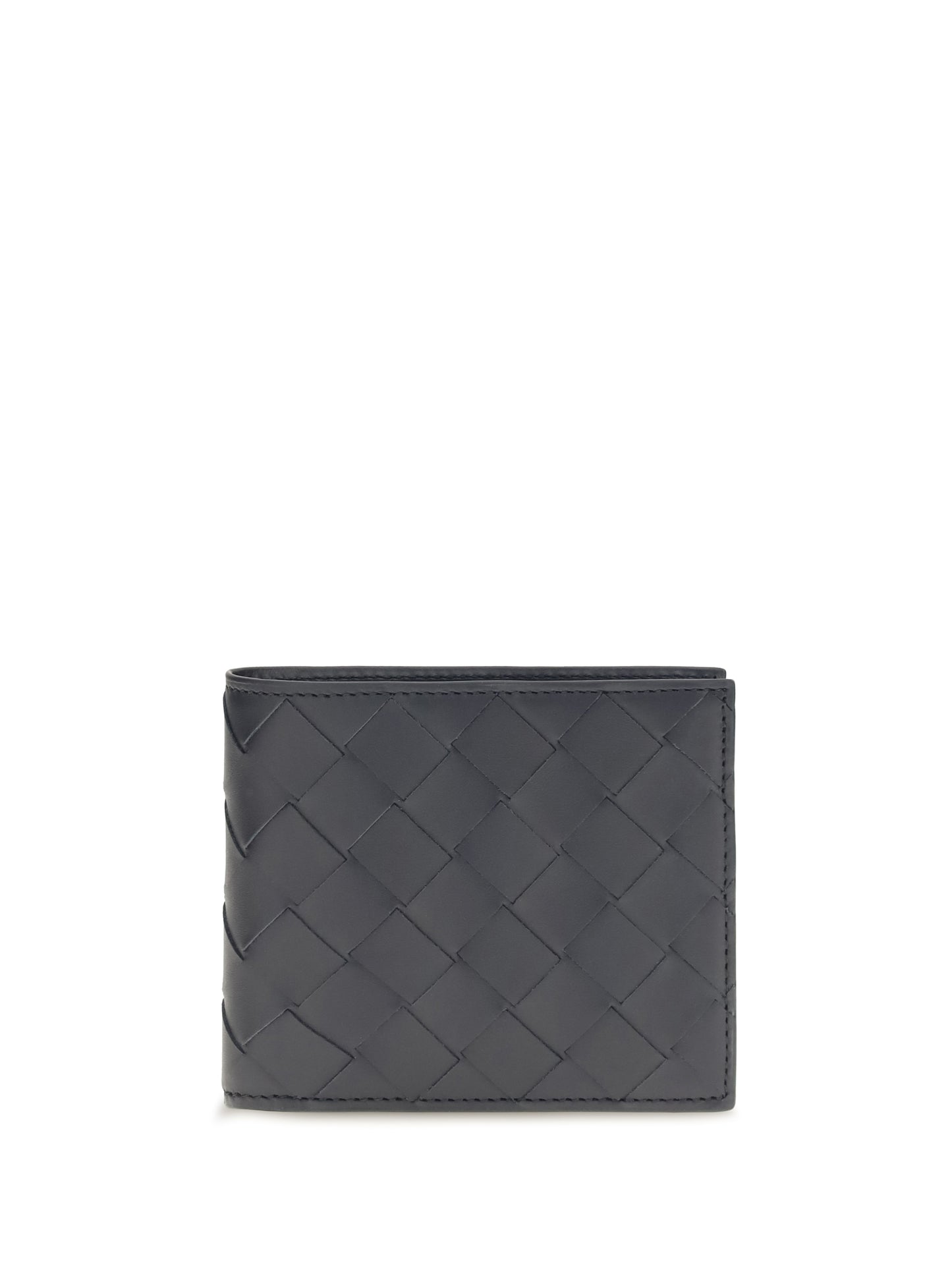 Bottega Veneta Men Bifold Leather Intrecciato Wallet BOTTEGA VENETA
