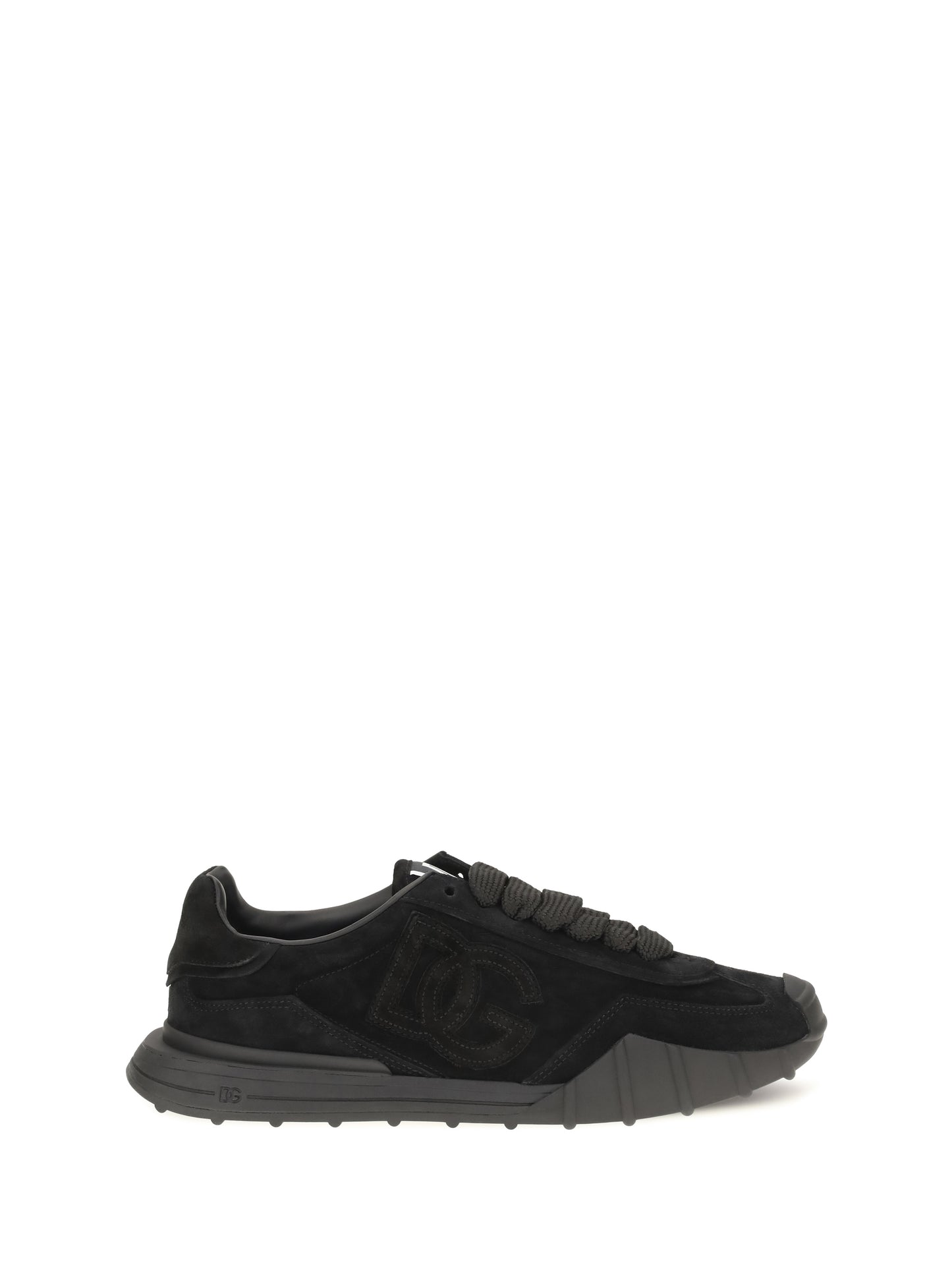 Dolce & Gabbana Men Dg Athletic Sneakers In Suede Leather DOLCE & GABBANA