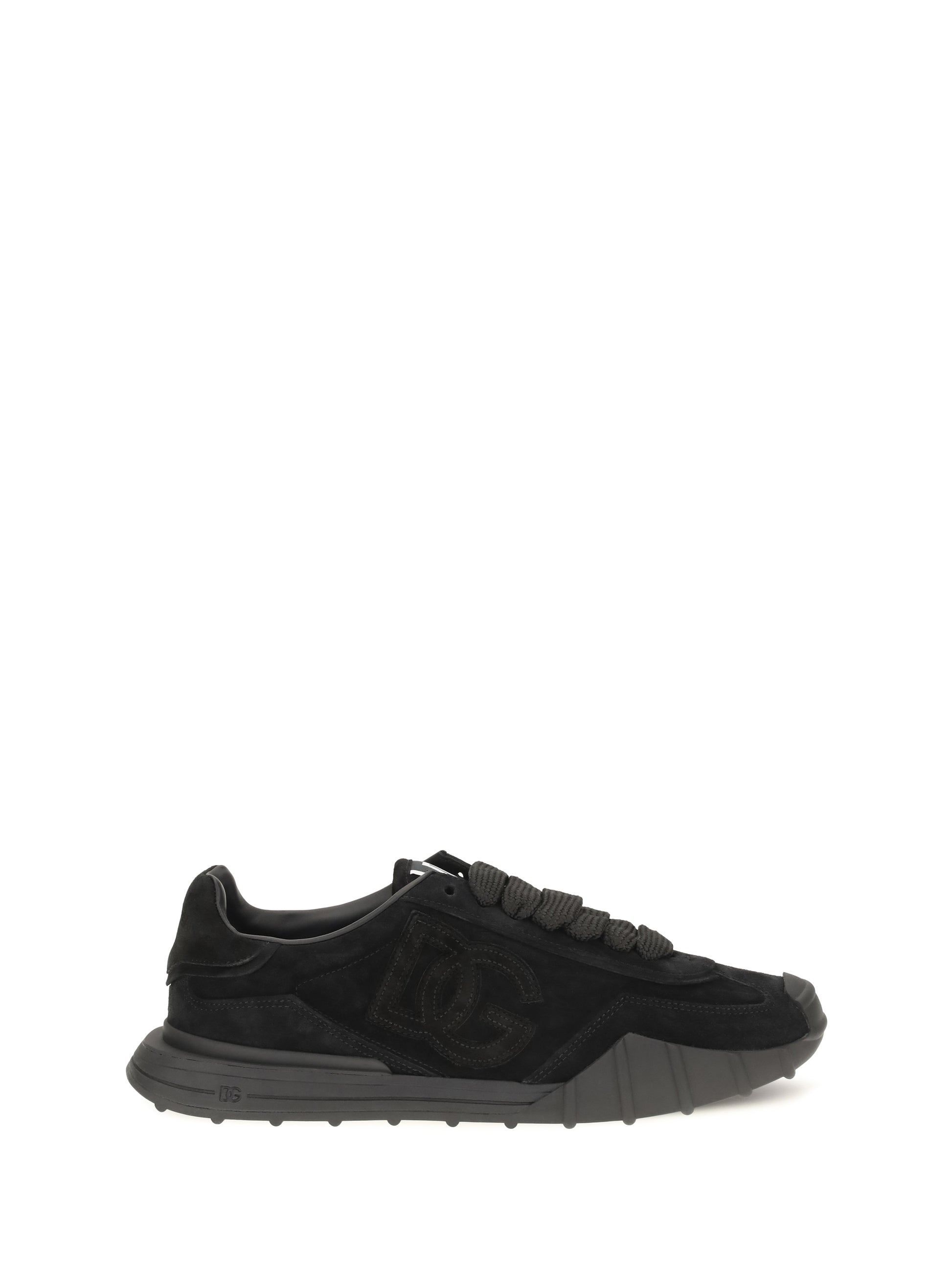 Dolce & Gabbana Men Dg Athletic Sneakers In Suede Leather DOLCE & GABBANA