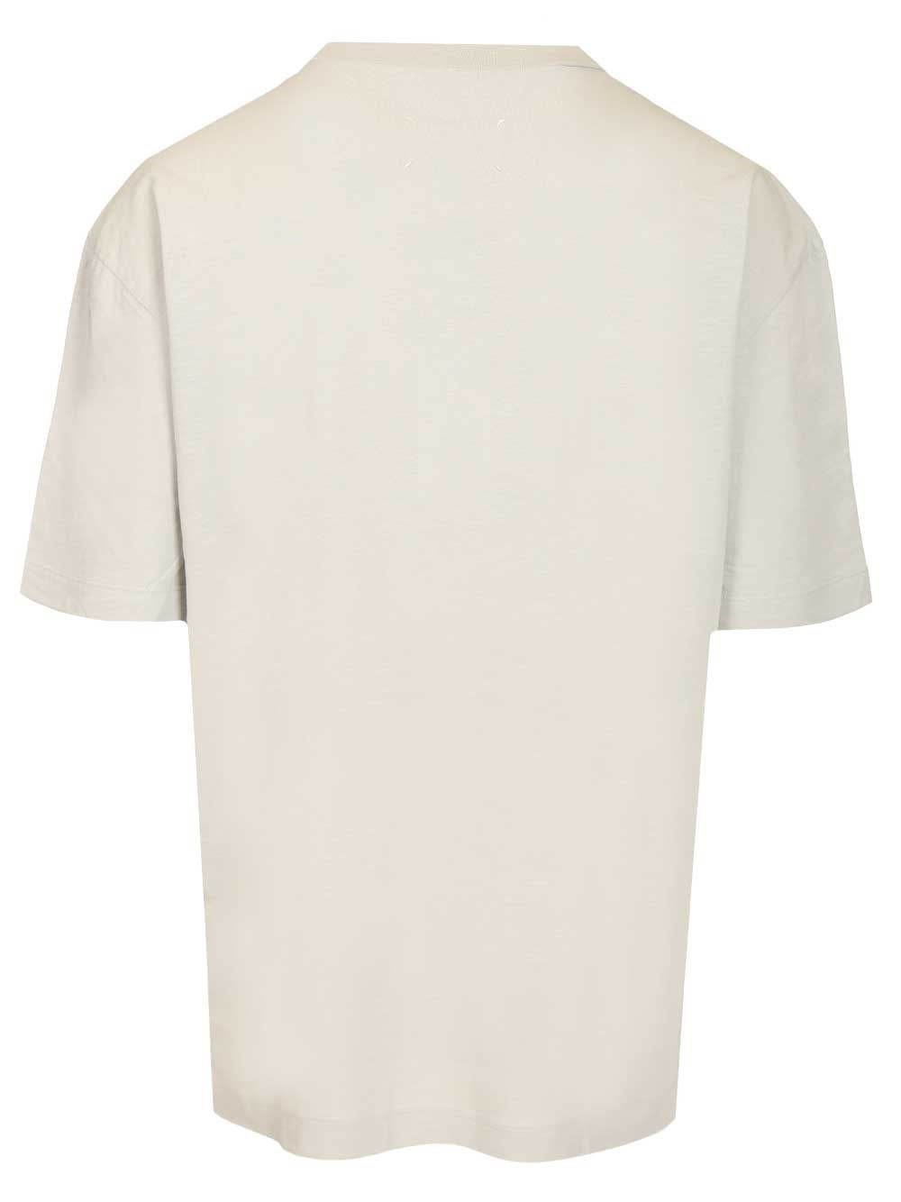Maison Margiela Men Embroidered Cotton T-Shirt MAISON MARGIELA