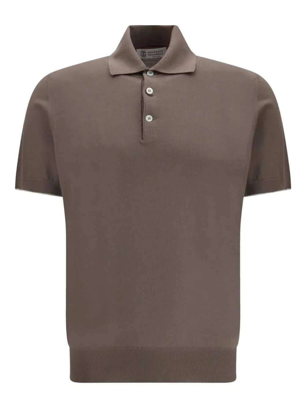 Brunello Cucinelli Men Lightweight Knit Polo BRUNELLO CUCINELLI