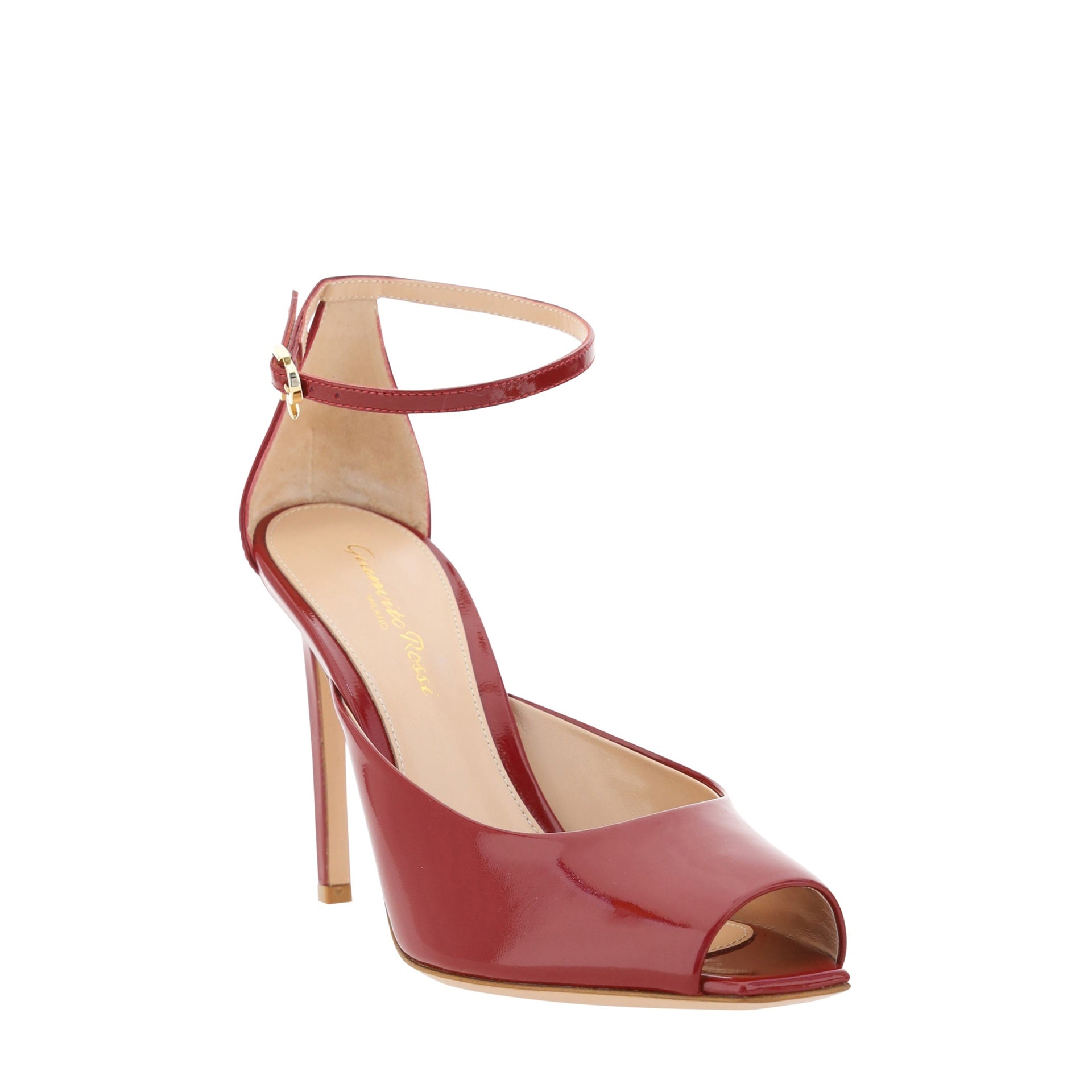 Gianvito Rossi Nuit 95 Glossed-Leather Pumps Women GIANVITO ROSSI