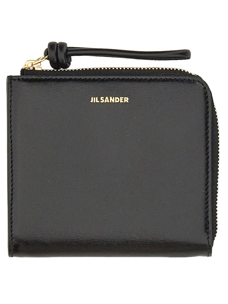 Jil Sander Women Leather Card Holder JIL SANDER