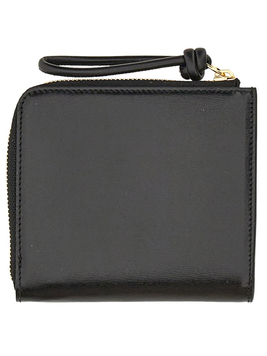 Jil Sander Women Leather Card Holder JIL SANDER