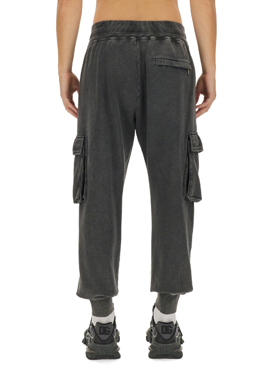 Dolce & Gabbana Men Jogging Pants With Logo DOLCE & GABBANA