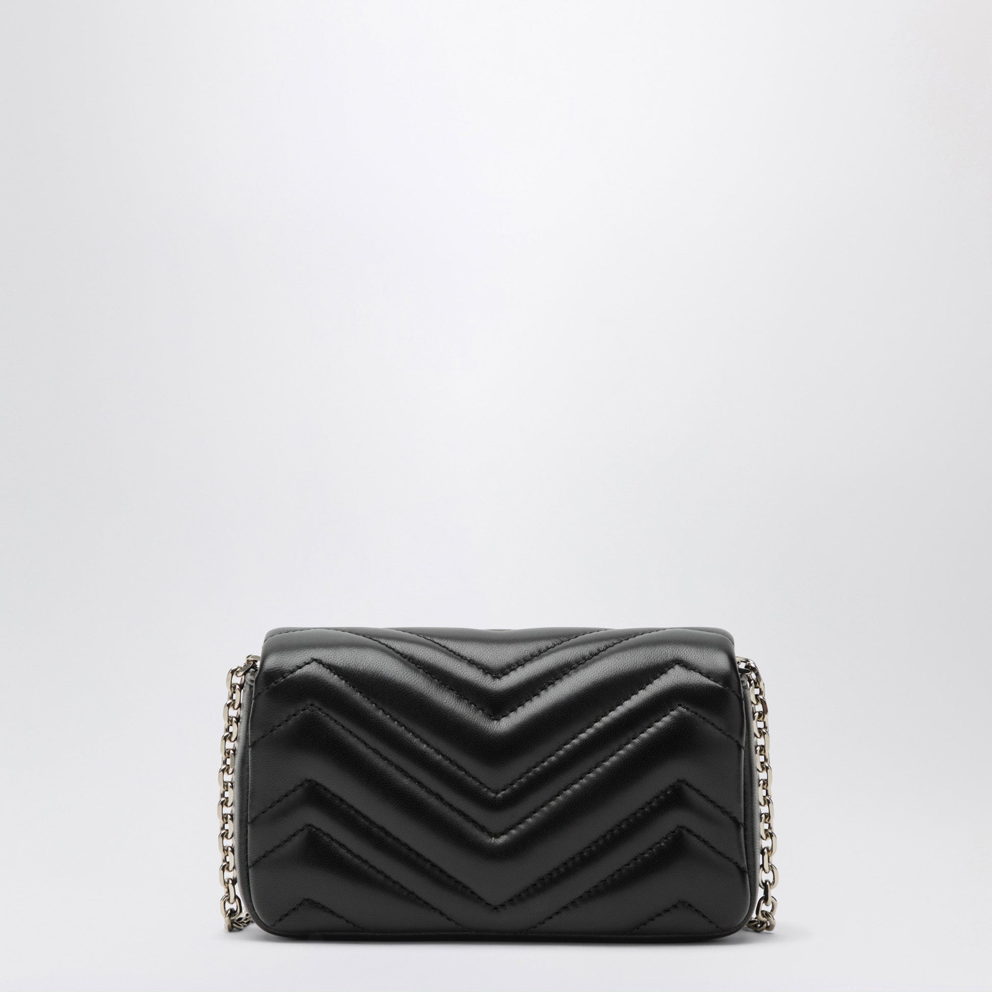 Gucci Black Gg Marmont Mini Shoulder Bag Women GUCCI