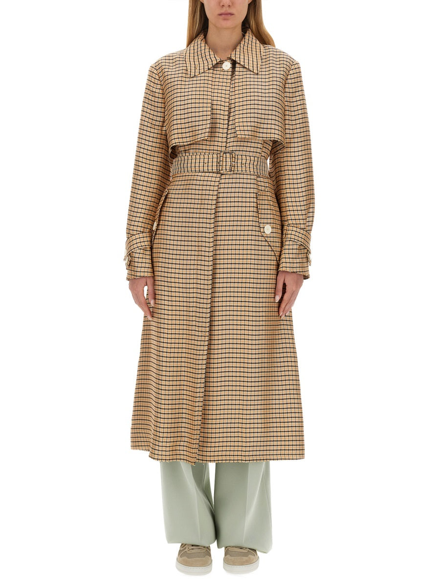 Lanvin Women Belted Trench Coat LANVIN