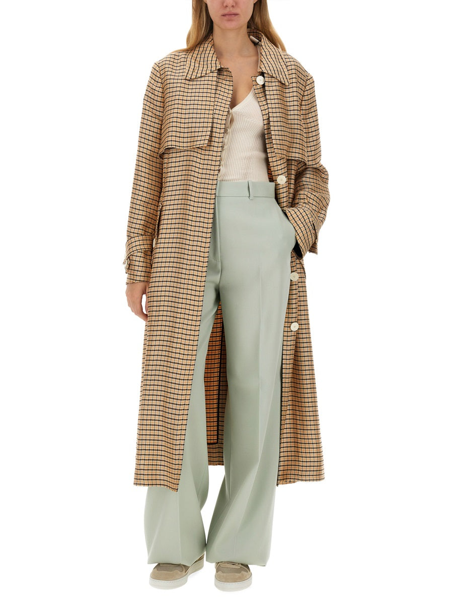 Lanvin Women Belted Trench Coat LANVIN