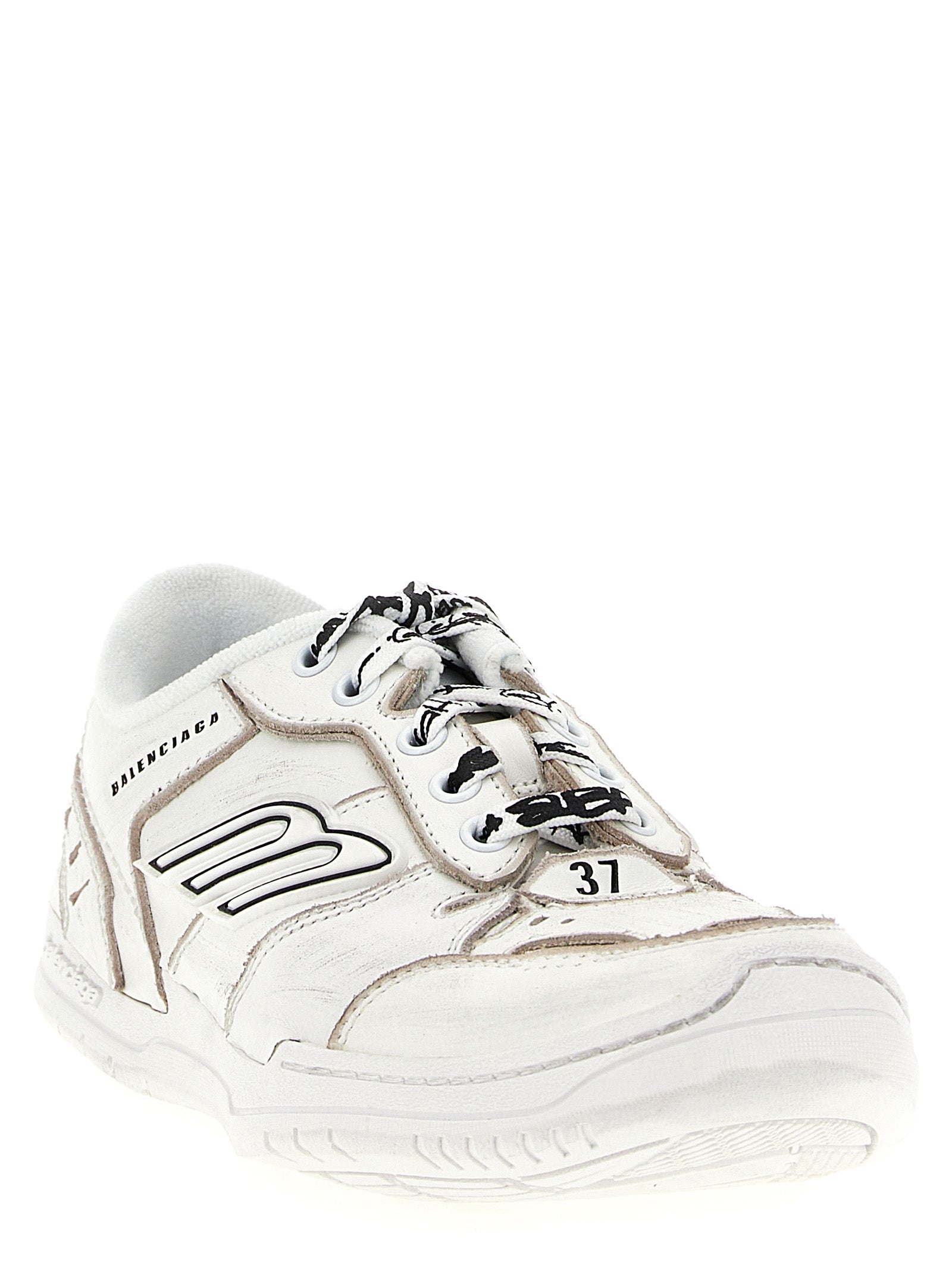 Balenciaga Women 'Hamptons Worn-Out Medio' Sneakers BALENCIAGA
