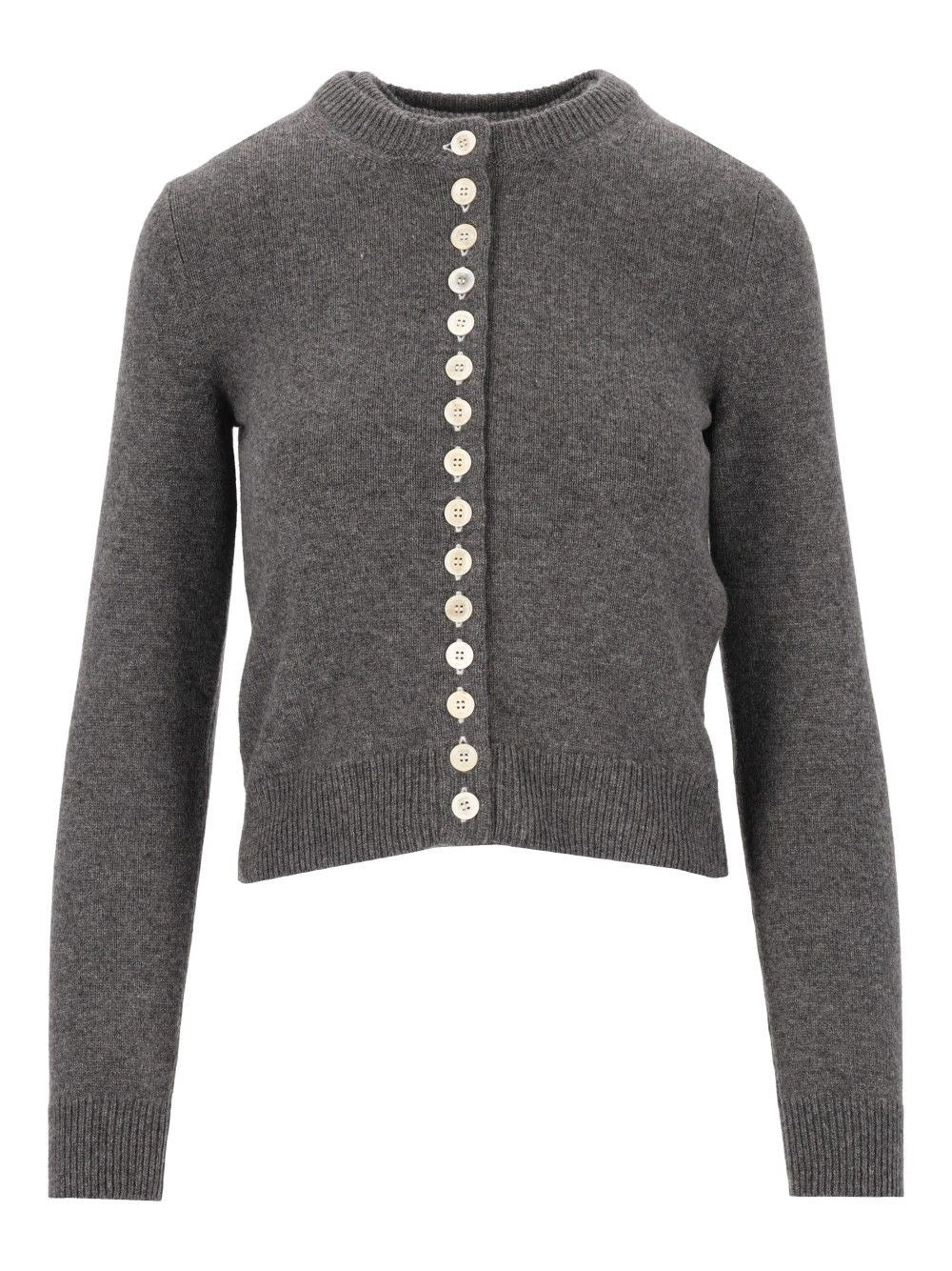 Celine Women Twin-Set With Heritage Cashmere Cardigan CELINE