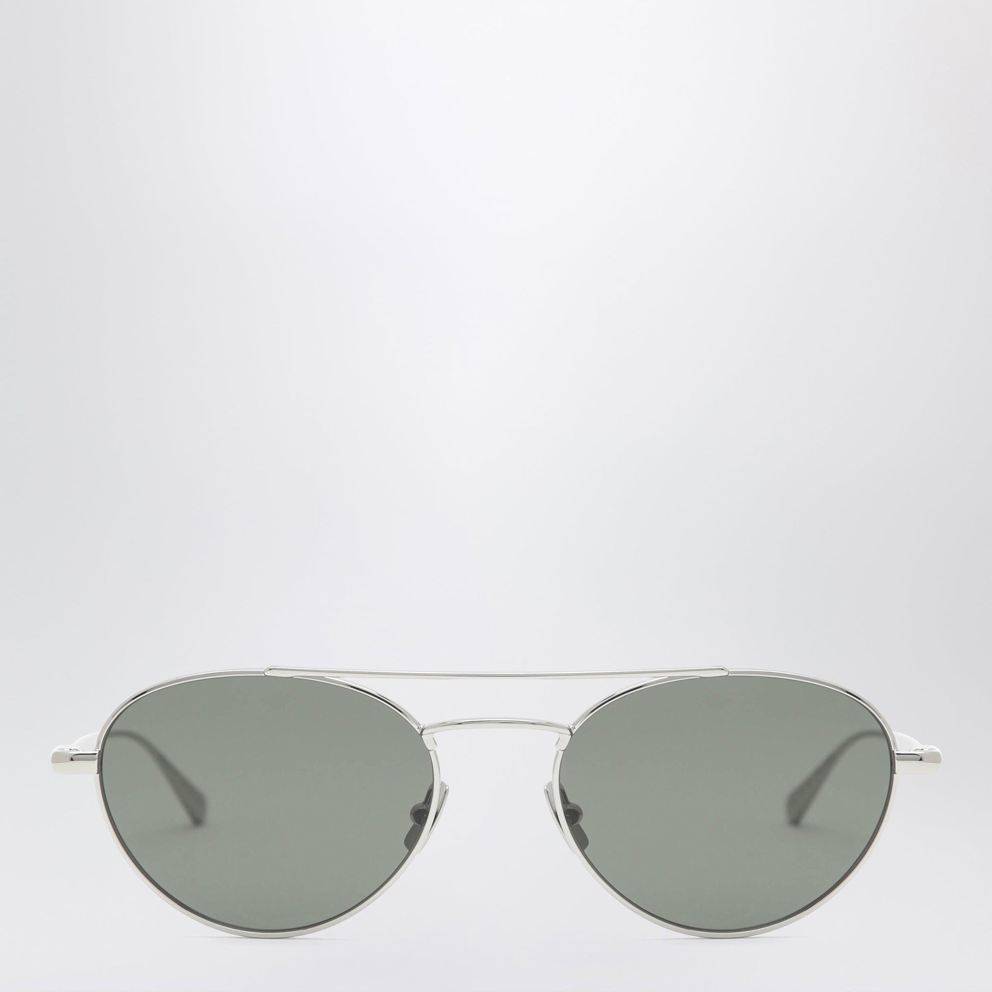 Saint Laurent Sl 97 Sunglasses In Silver / Grey Men SAINT LAURENT