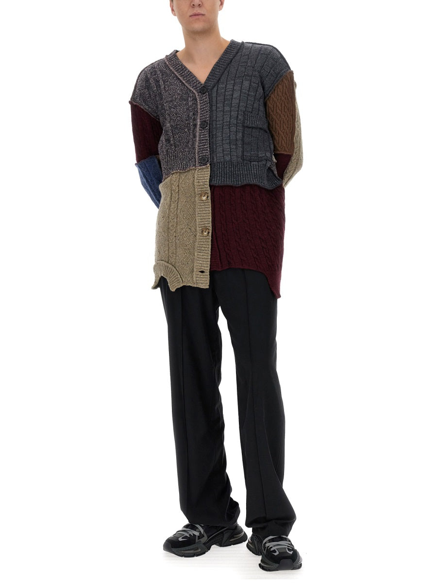 Dolce & Gabbana Men Patchwork Cardigan DOLCE & GABBANA