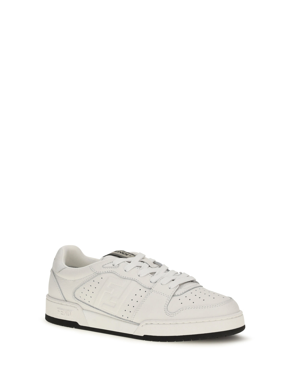 Fendi Men Match Leather Sneakers FENDI