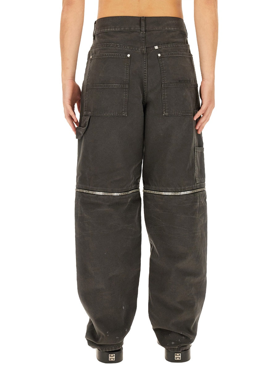 Givenchy Men Jeans With Zip GIVENCHY
