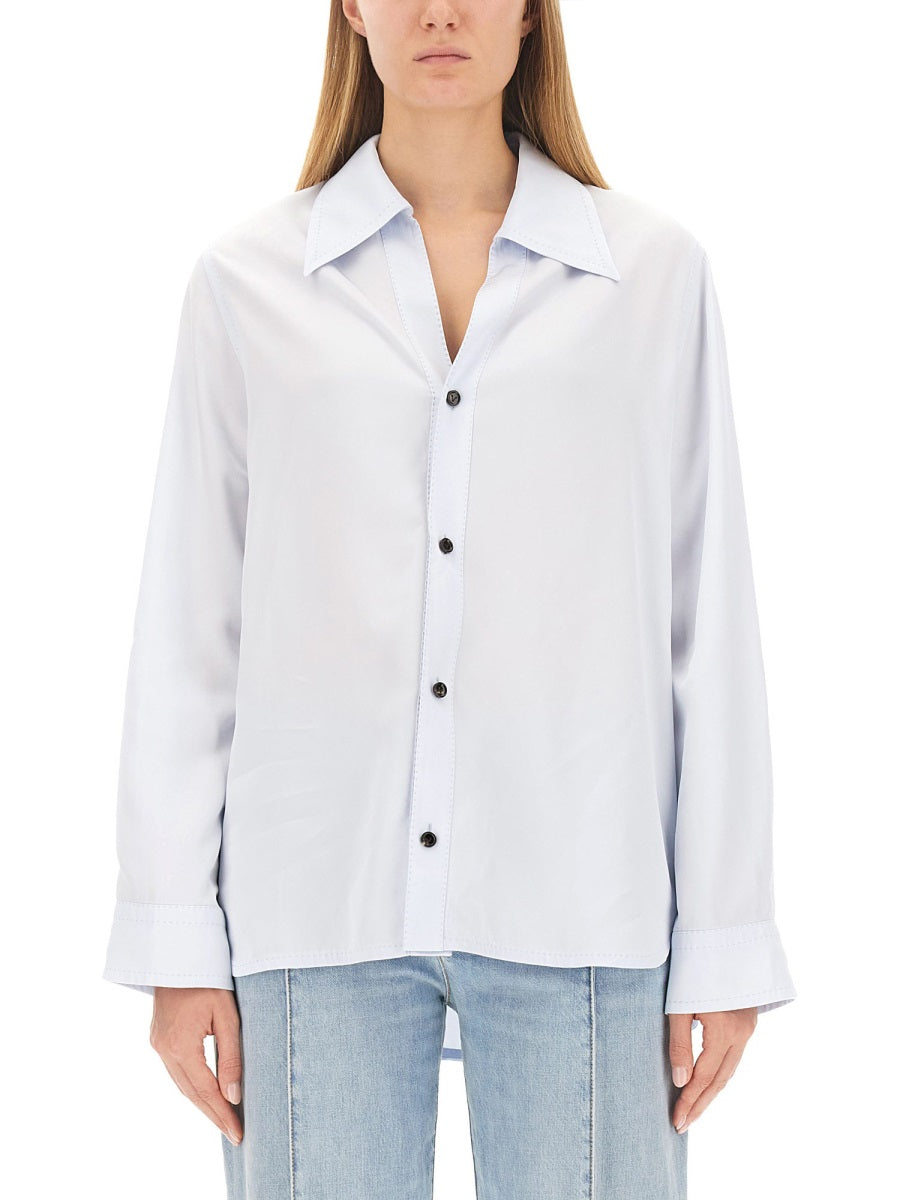 Bottega Veneta Women Twill Shirt BOTTEGA VENETA