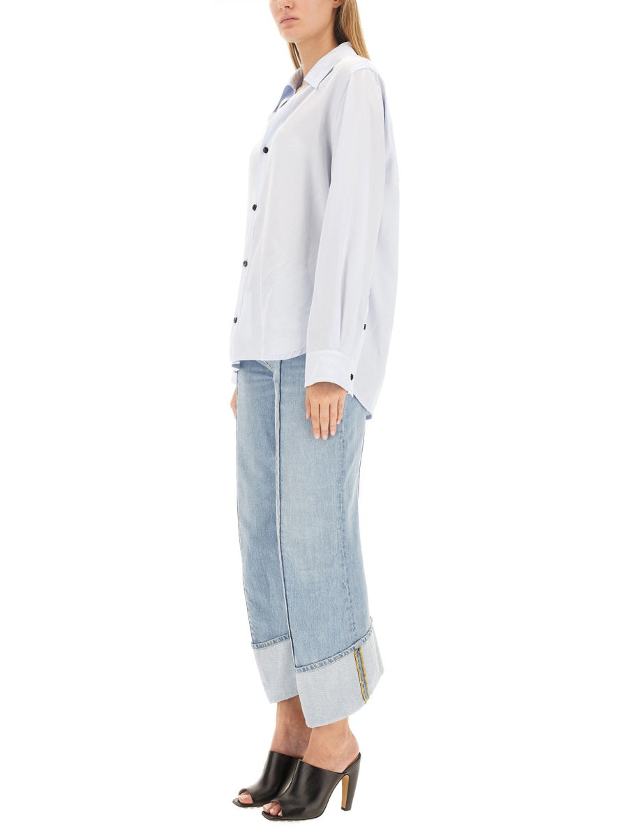 Bottega Veneta Women Twill Shirt BOTTEGA VENETA