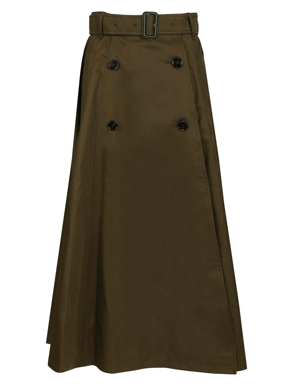 Burberry Women Midi Trench Skirt BURBERRY