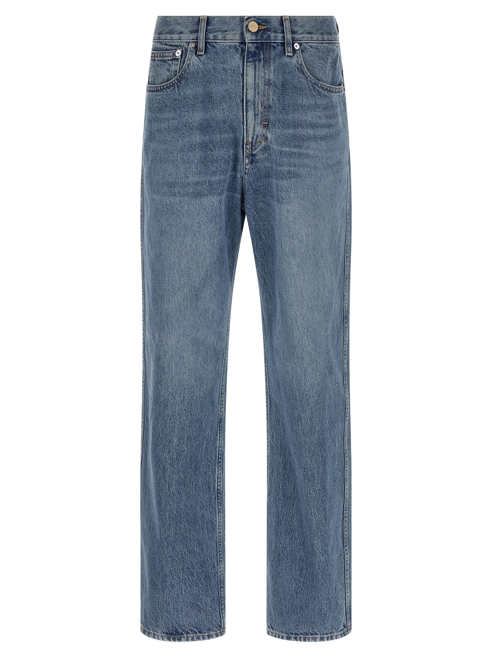 Gucci Men Délavé Effect Denim Jeans GUCCI