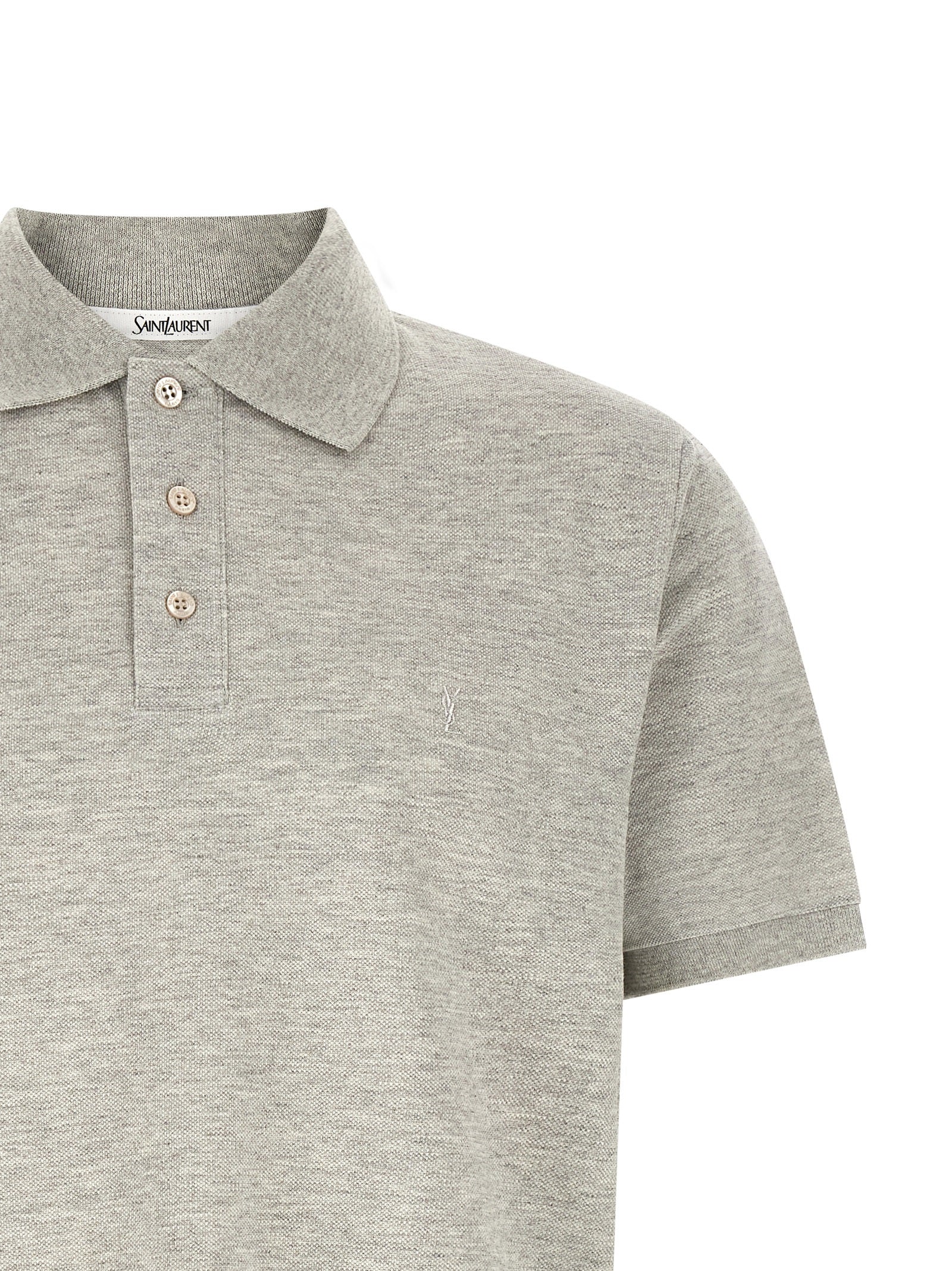 Saint Laurent Men 'Cassandre' Polo Shirt SAINT LAURENT