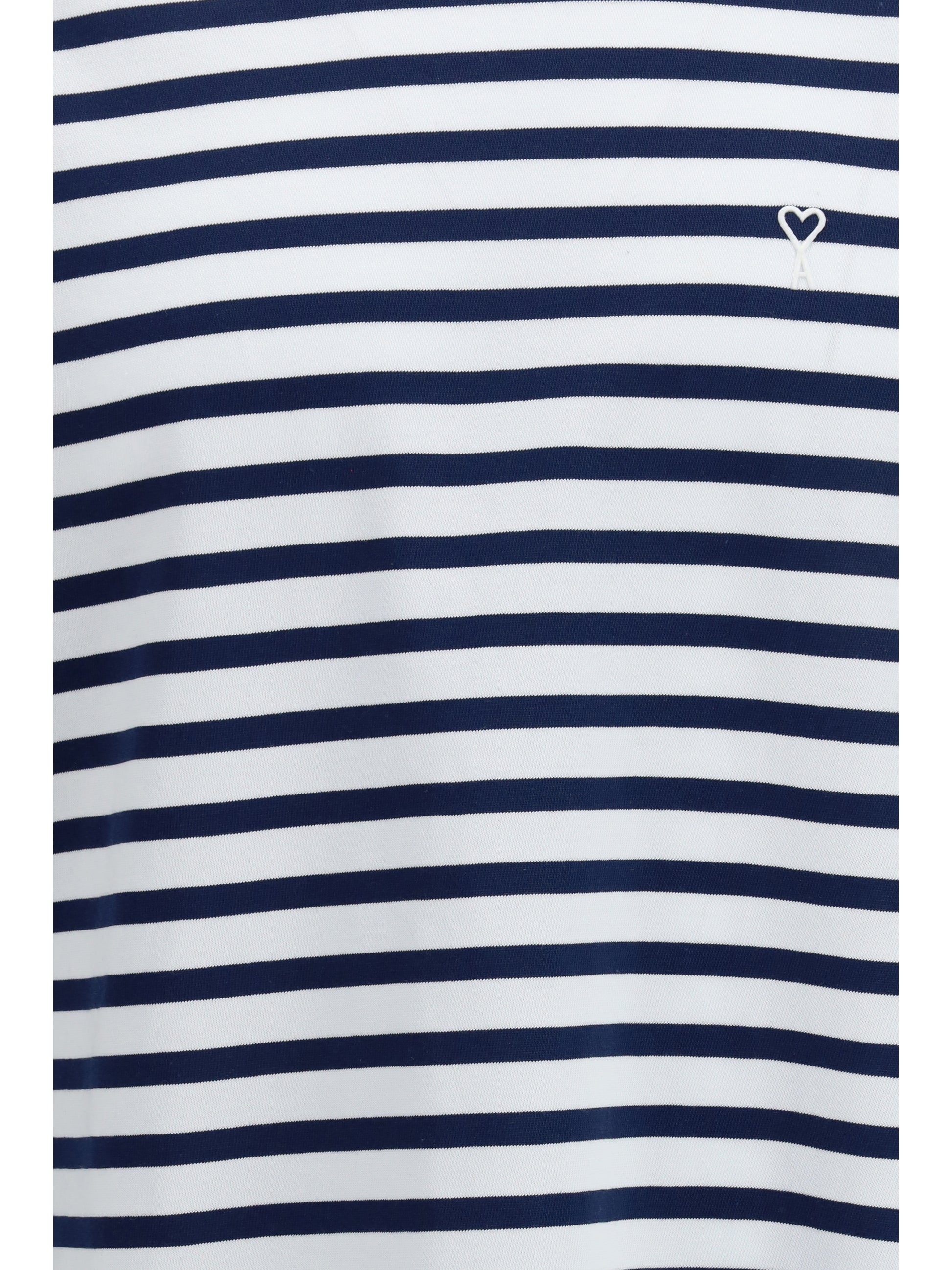 Ami Paris Women Ami De Coeur Marinière Long-Sleeve T-Shirt AMI PARIS