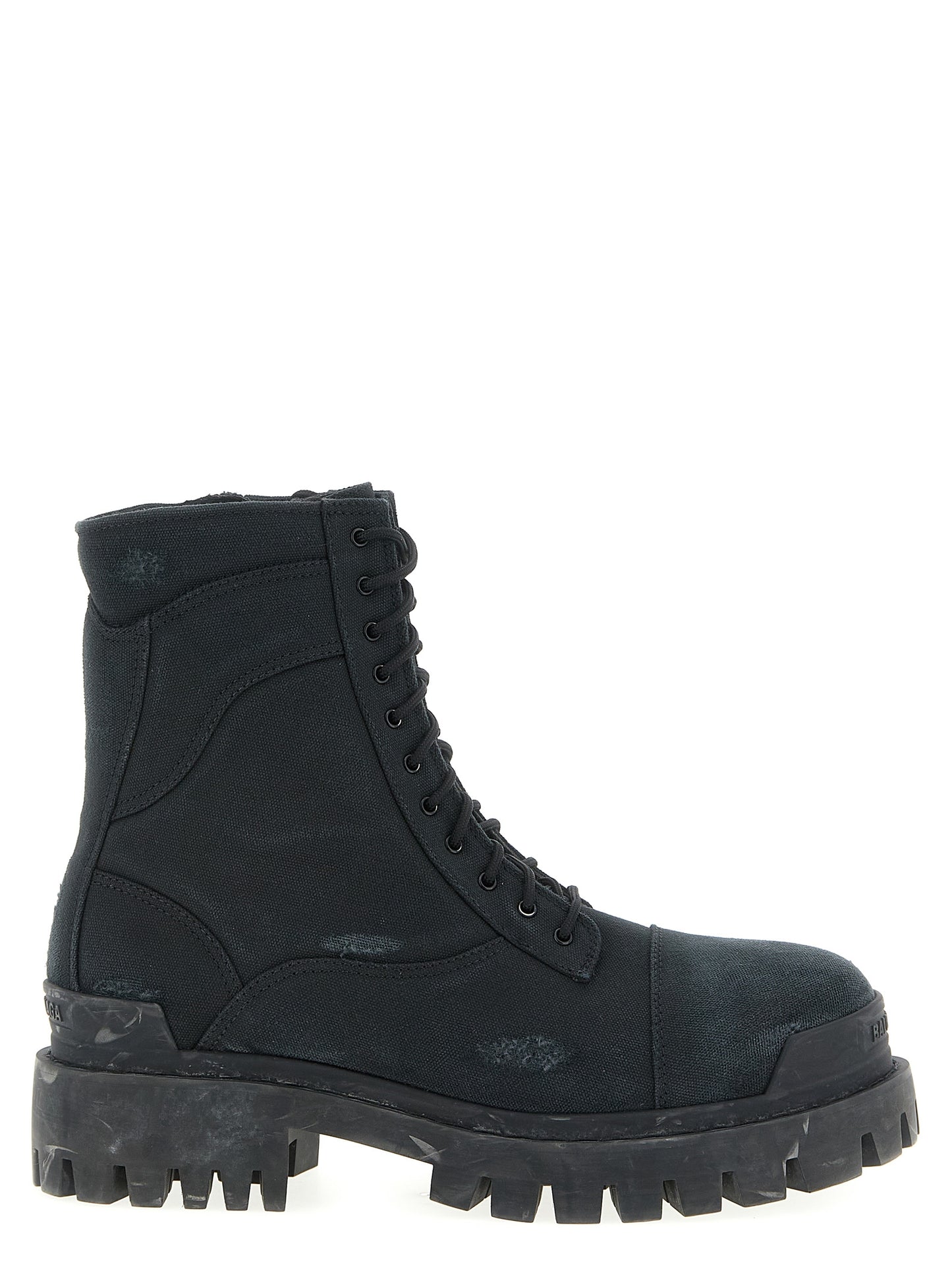 Balenciaga Men 'Combat Strike' Boots BALENCIAGA