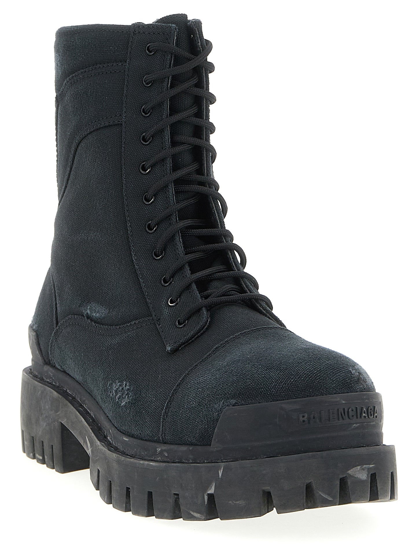 Balenciaga Men 'Combat Strike' Boots BALENCIAGA