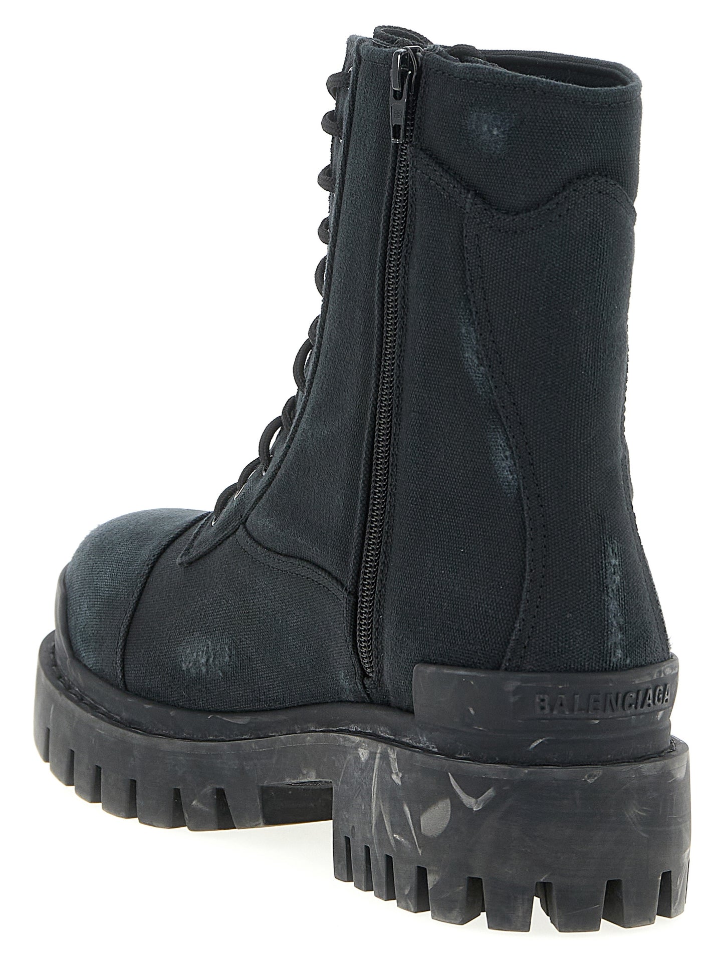 Balenciaga Men 'Combat Strike' Boots BALENCIAGA