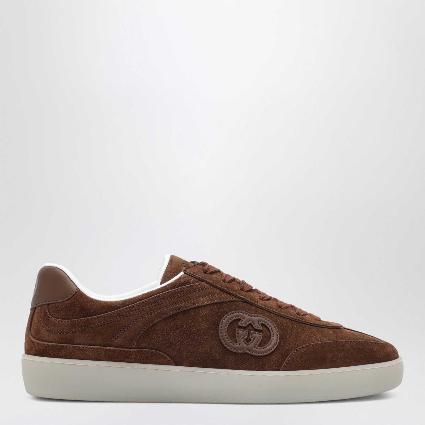 Gucci Brown Suede G75 Sneakers Men GUCCI