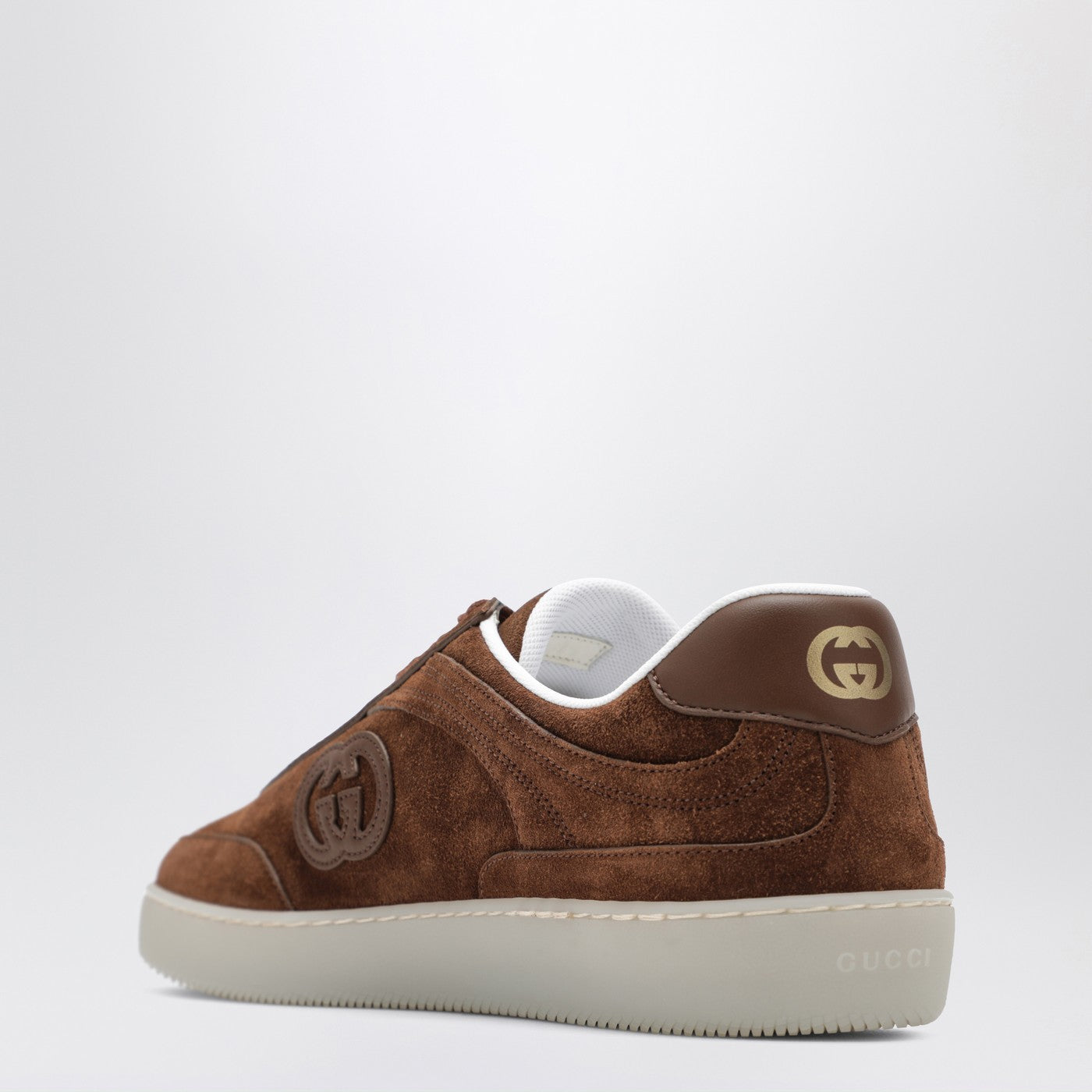 Gucci Brown Suede G75 Sneakers Men GUCCI