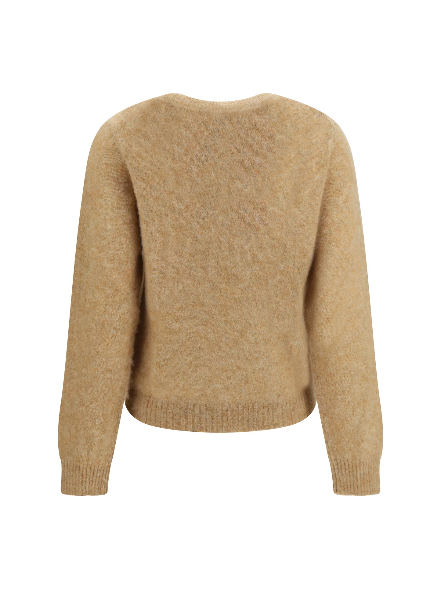 Ganni Women Alpaca Graphic Crewneck Sweater GANNI