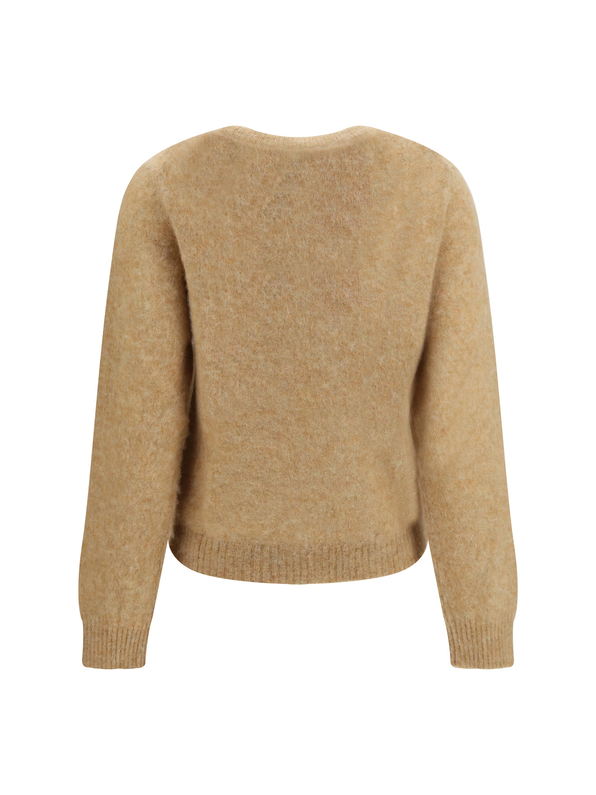 Ganni Women Alpaca Graphic Crewneck Sweater GANNI