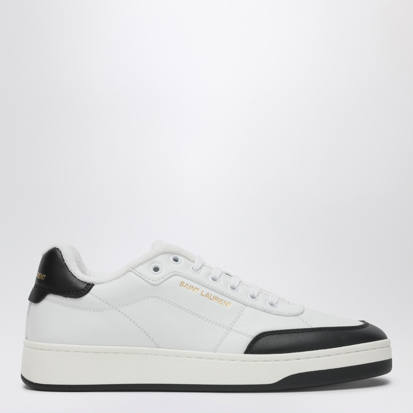 Saint Laurent Low Sl/61 Black/White Sneakers Men SAINT LAURENT