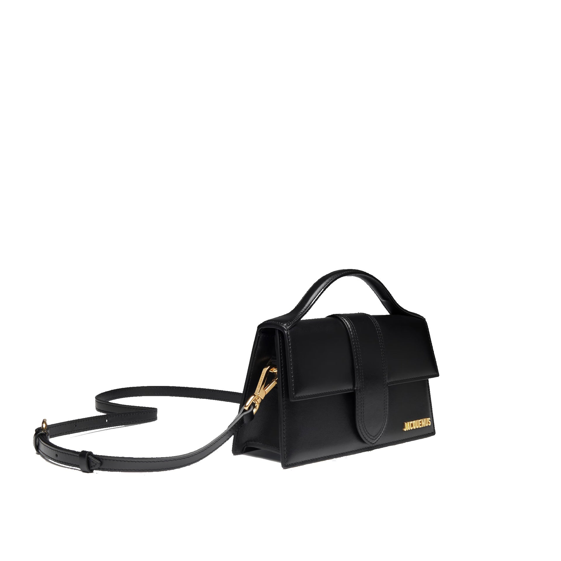 Jacquemus Le Grand Bambino Bag - Gold Logo Women JACQUEMUS