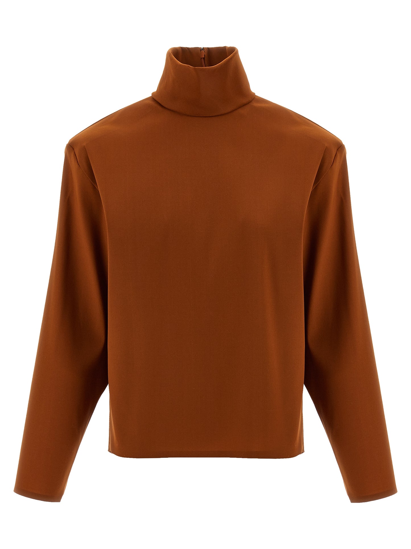 Saint Laurent Women Structured Shoulder Sweater SAINT LAURENT