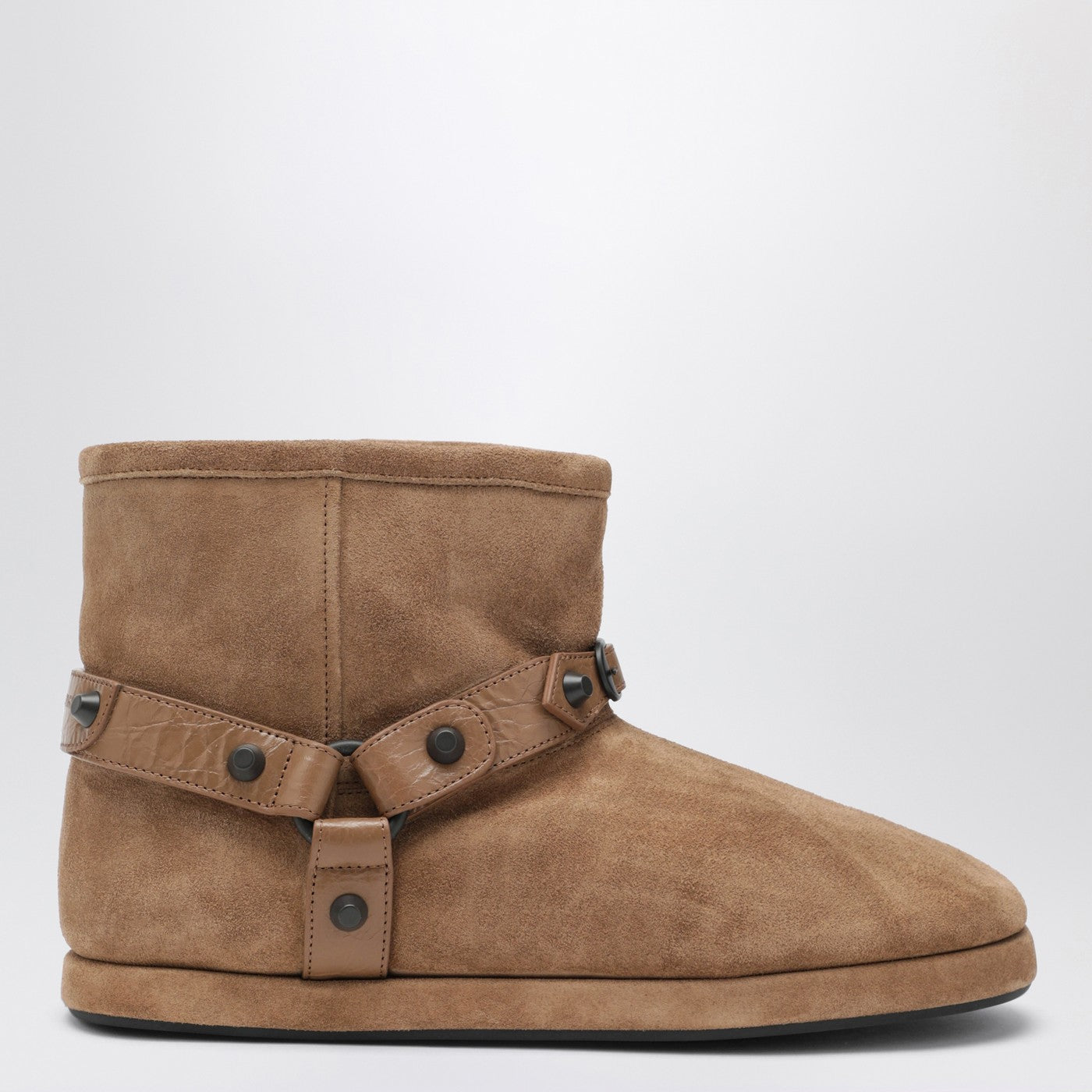 Balenciaga Alaska Soft Camel Ankle Boots Women BALENCIAGA