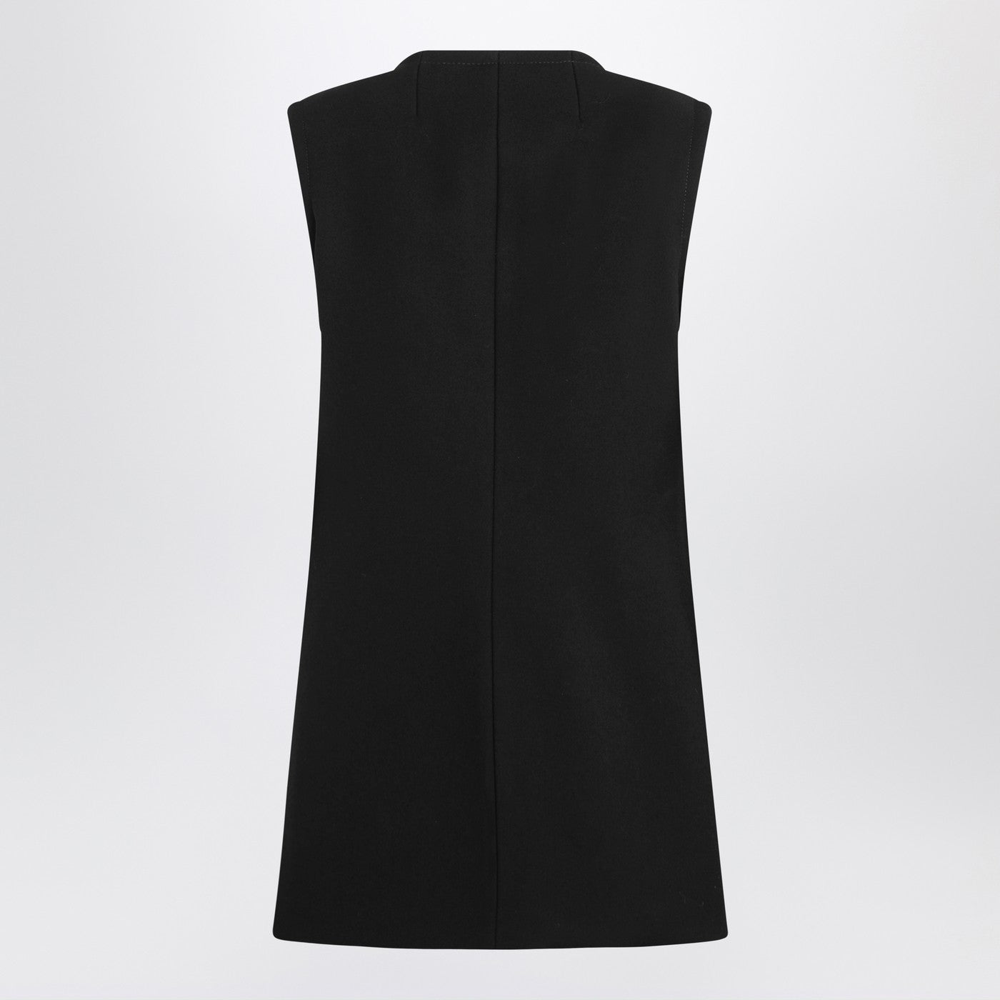 Gucci Black Vest With Large Buttons Women GUCCI