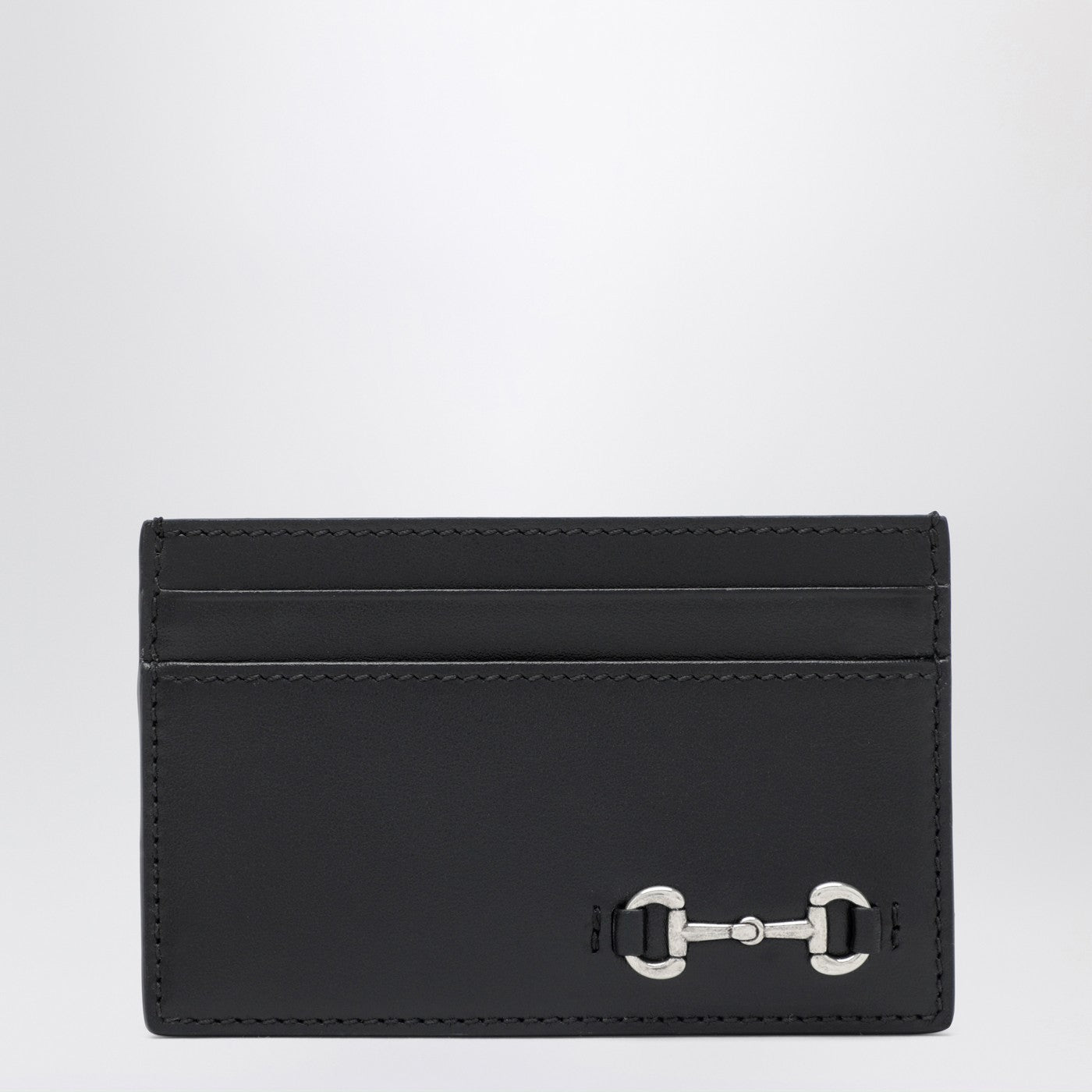 Gucci Black Cardholder With Horsebit Men GUCCI