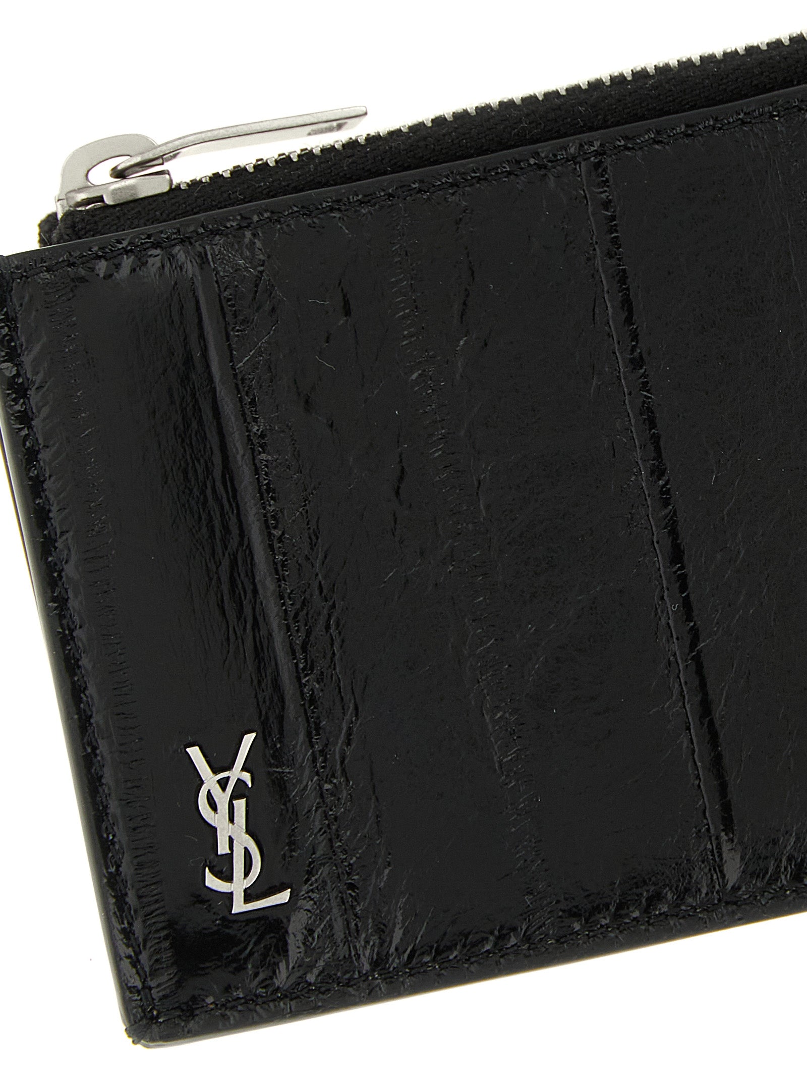 Saint Laurent Men 'Tiny Cassandre' Card Holder SAINT LAURENT